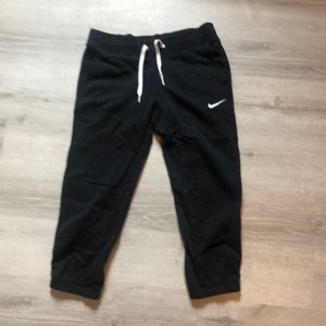 Black Nike joggers